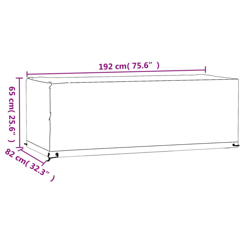 Outdoor Patio Sofa Cover