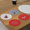 Ensemble de 4 sous-verres en feutre - ensemble de 4