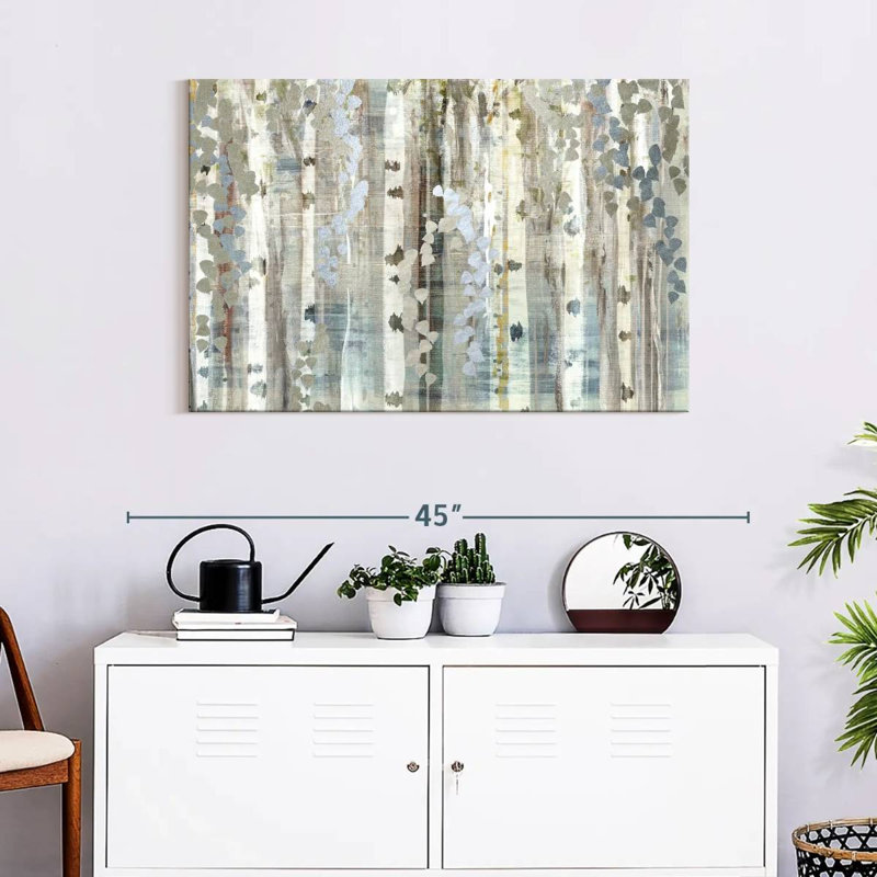 Avery Birch Wood Meadow, 24" H x 36" W