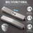 14 Inches Shower Faucet Sets Complete, All Metal Rainfall Shower Head And Handle Set, Extended Downward Diverter, Extension Arm Pressure Balance Rough-in Valve And Tub Spout Included-128941048
