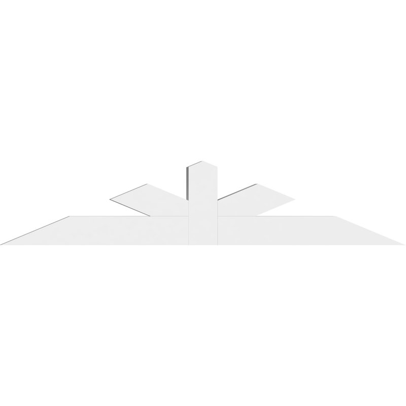 Support à pignon Saratoga, H 17,5 po x l 84 po (pas: 5/12), P 4 po x F 6 po, Signature uréthane