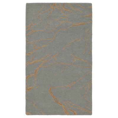 Tapis abstrait en laine touffeté à la main Dannie Ada