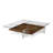 Ruby Glass Top Coffee Table