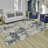 Majestic Mignone Modern Distressed Abstract Indoor Area Rug-61427979