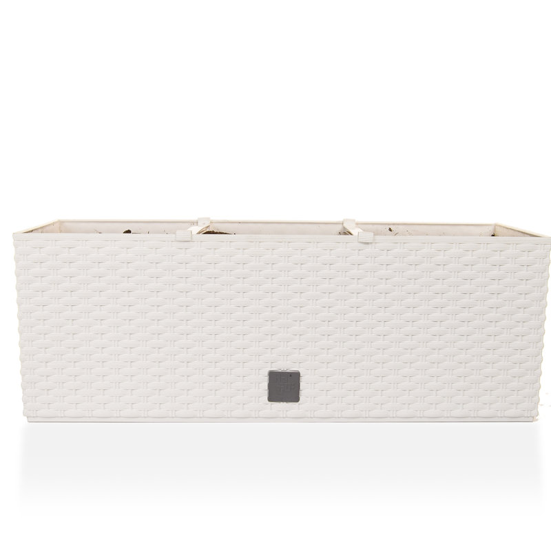 Crimson Planter Box, White