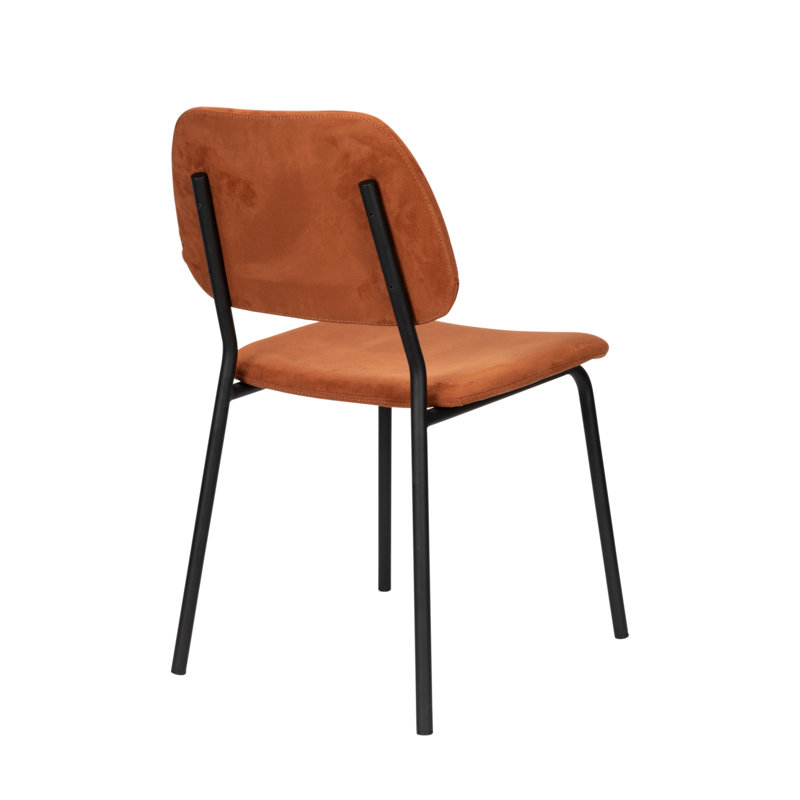 Darby Upholstered Dining Chair, Brown