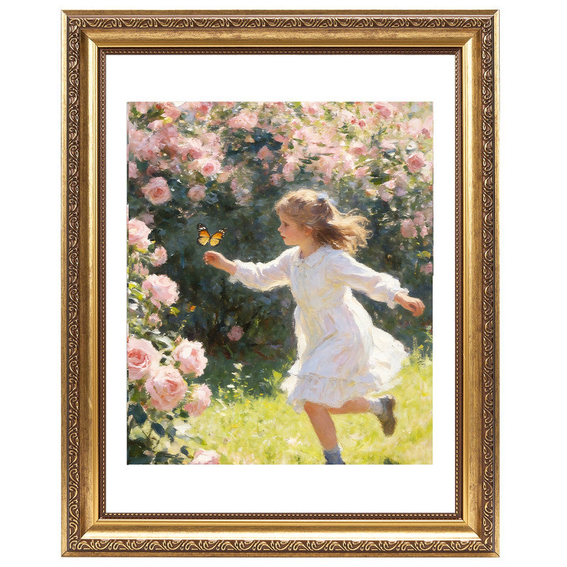 Cadre photo rétro 12 x 16 avec passe-partout 11 x 14, élégant cadre rétro 12 x 16 pour affichage mural, paquet de 1