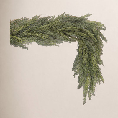  72" Green Deluxe Cedar Garland.