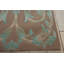 Tapis moka / vert en laine touffeté à la main de style djibril-1088379731