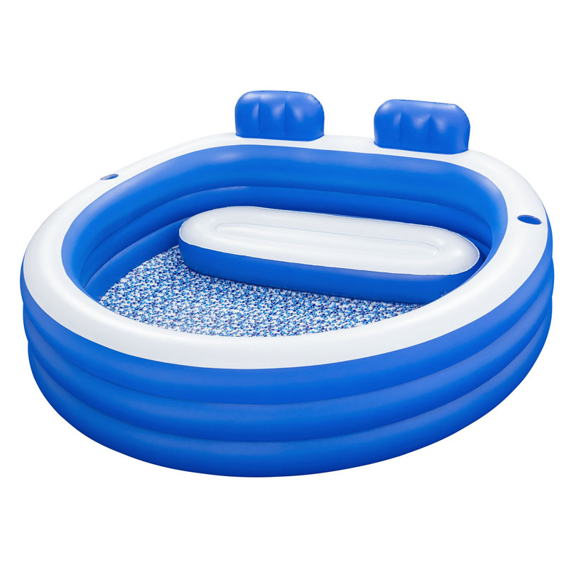 Plastic Novelty Inflatable Pool 31.1'' H x 86.22'' W x 90.94'' L