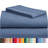 Luxclub 4 PC Oxford Full Silky Soft Cooling Extra Deep Pocket Performance Sheet Set-123418290-134223522