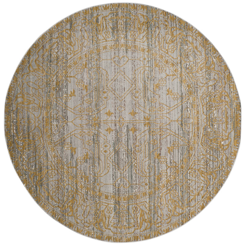 Andersons Performance Oriental Rug, Round 6'7"