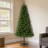 Unlit Artificial Christmas Tree With Plastic Stand