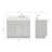 Hamlet 43'' Single Bathroom Vanity with White Quartz Top-94350855