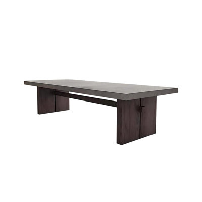 102.36"Minimalist Pine Large Slab Conference Table