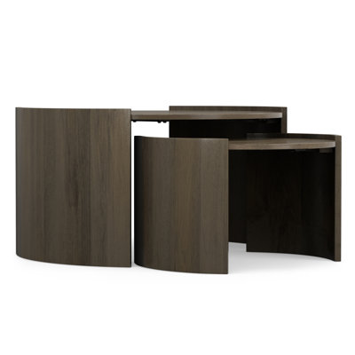 Robin Solid Wood Nesting Coffee Table Set