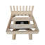Tabouret de bar et de comptoir pivotant Hirz-43730168