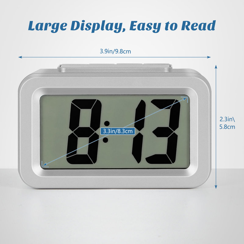 Multi-Function Digital Alarm Clock with Backlight