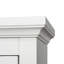 Freestanding Two-Door White Floor Cabinet for Bathroom Storage