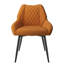 Chaise d'appoint rembourrée en tissu pour salle à manger (ensemble de 2)-774539407