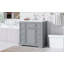 Ensemble de meuble-lavabo avec lavabo 36 po Aasto, 1 armoire et 6 tiroirs-884545467