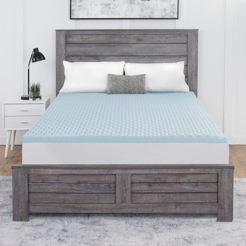 Surmatelas en mousse viscoélastique 3 po Lieven, Simple