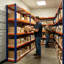Étagères de rangement 71 pouces en fer bleu riche à 71 niveaux, unité de rangement robuste pour le garage et l'organisation domestique