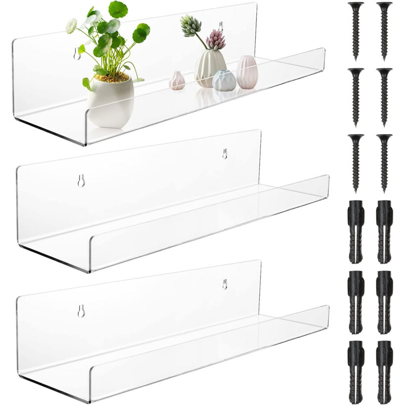 Charlae 3 Piece Floating Shelf
