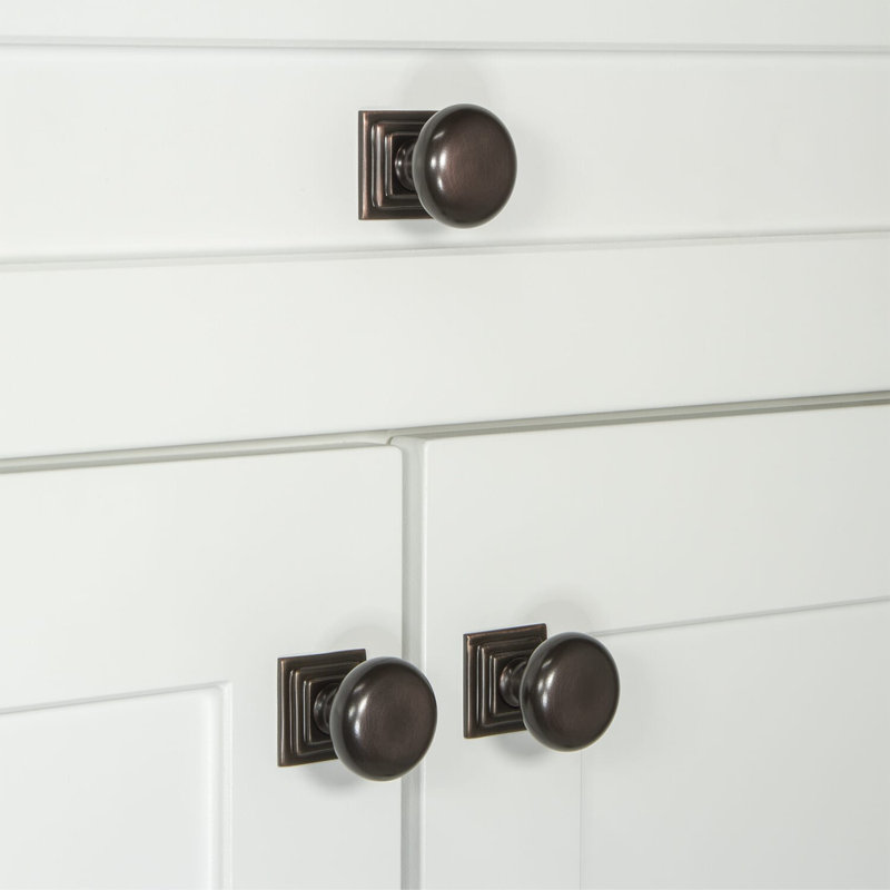 Fifth Avenue Cabinet Knob, Timeless Bronze