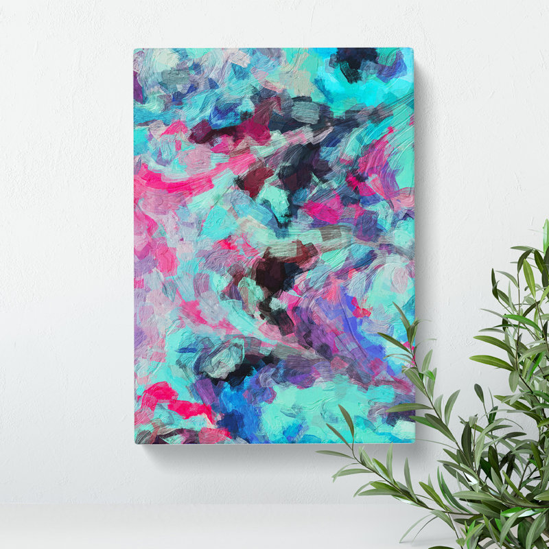 View Of A Storm - Print, Wrapped Canvas, 50cm H x 35cm W x 3cm D, No Matte