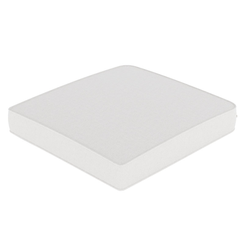 Outdoor Sunbrella® Seat Cushion, Canvas Natural Sunbrella® Canvas