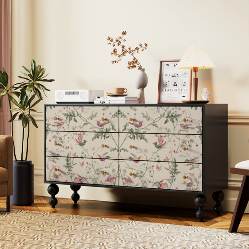 Commode d'appoint en bois massif