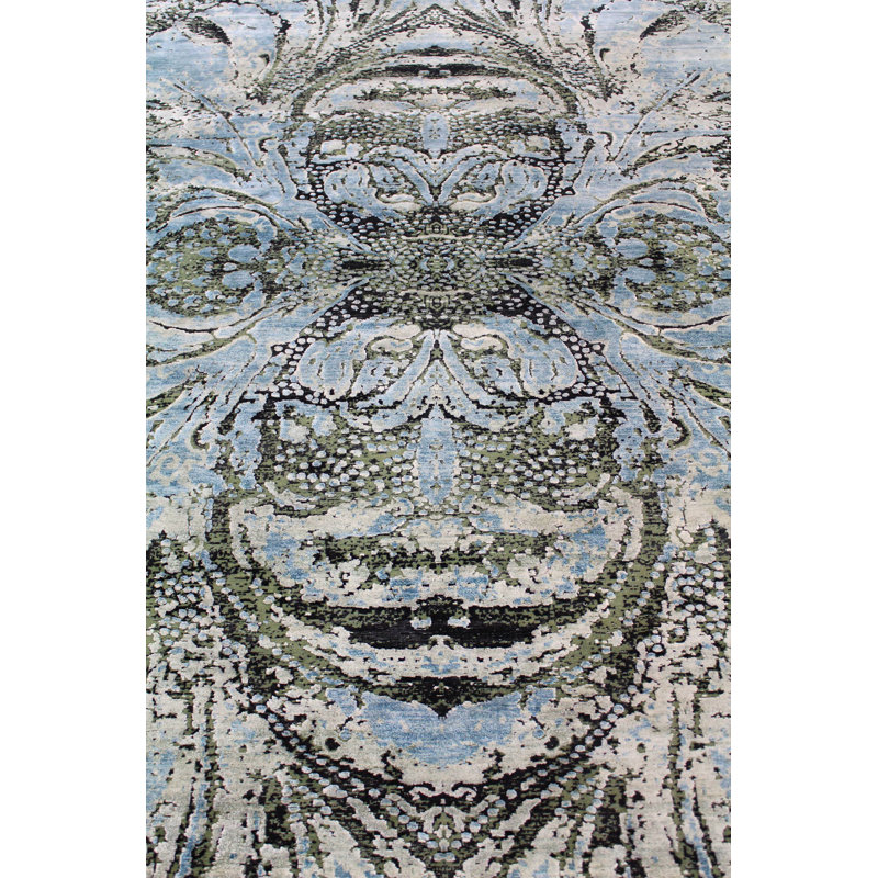 Art Nouveau One-of-a-Kind 7'11" X 9'10" Area Rug