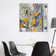 Seated Figures In Urban Landscape II by Pamela Staker - Painting on Canvas