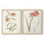 Fleurs des saisons III - reproduction encadrée de qualité supérieure - prête à être accrochée - aucun clou requis - aucun clou requis-382422677-382422678