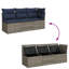 62cm Wide Patio Sofa with Cushions