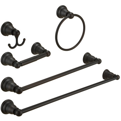 Ensemble de quincaillerie de salle de bain 5 pièces