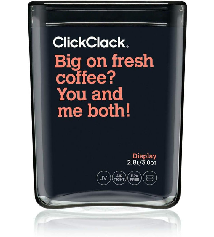 Boîte de présentation ClickClack, 48 oz