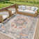 Antwian Traditional Boho Dark Blue Area Rug