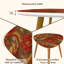 Ensemble de 2 tables basses gigognes Triangle