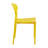 Kaden Plastic Outdoor Stacking Dining Side Chair-999625404