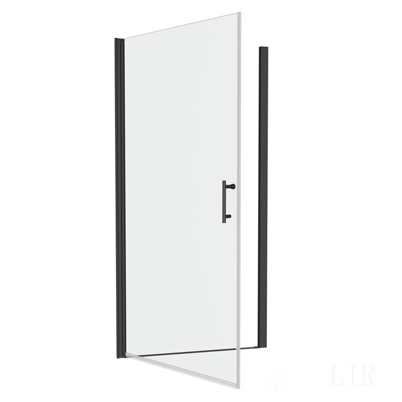 Adjustable Universal Pivot Shower Door With Tempered Glass, Ideal For Modern Bathrooms And Space Efficiency, Shower Door