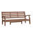 Hursey 76.77'' Wide Rubberwood Patio Sofa with Cushions-20056608-20056602