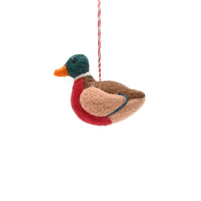 7cm Abstract Felt Novelty & Humour Hanging Figurine Ornament