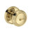 Bremerton Keyed Entry Knob with Recessed Round Rose in Matte Black