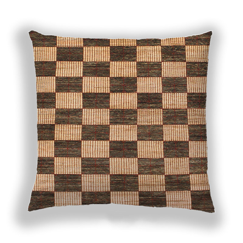 Coussin Abstract 1416, Microsuède