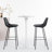 Kavi Modern Counter Height With Upholstered Cushion & Metal Legs-1319807689-1319807613