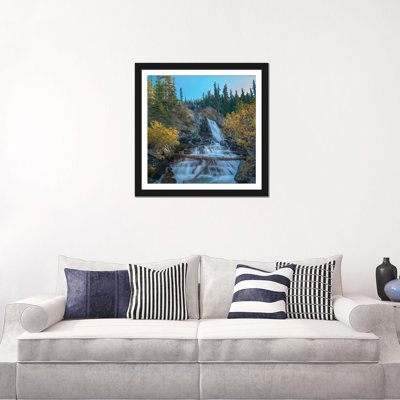 Tangle Falls From Icefields Parkway, Rocky Mountains, Alberta, Canada by Tim Fitzharris - Wrapped Canvas Gallery-Wrapped Canvas Giclée