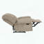 Fauteuil inclinable manuel surchargé - chameau-1470350951