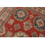 Tapis unique en laine noué à la main rouge / beige / bleu de 8 pi 10 po x 12 pi 4 po Hetherington